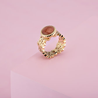 Melano Mix &amp; Match Vivid You Are Fabulous Ring Gold Plated