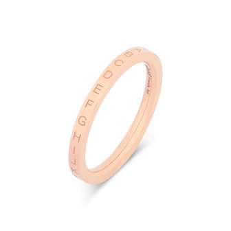 Melano Friends Alphy Ring Rose Gold Plated