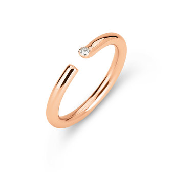 Melano Friends Indy Ring Rose Gold Plated
