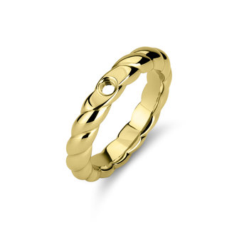 Melano Twisted Tova Ring Goldfarben