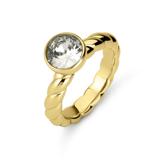 Melano Twisted Tova Ring Goldfarben
