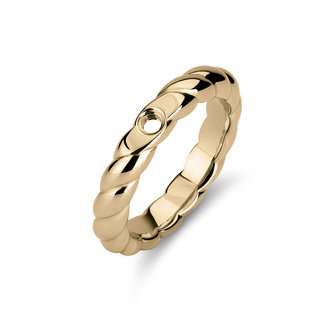 Melano Twisted Tova Ring Rose Gold Plated