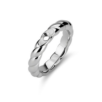 Melano Twisted Tova Ring Stainless Steel