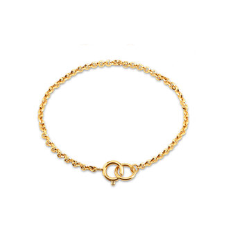 Melano Friends Liza bracelet gold plated 