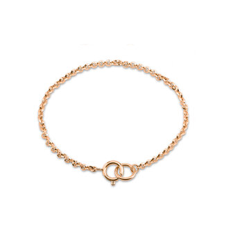 Melano Friends Liza bracelet rose gold plated 