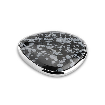 Melano Kosmic Crafted Coral Stein Silberfarben Snowflake