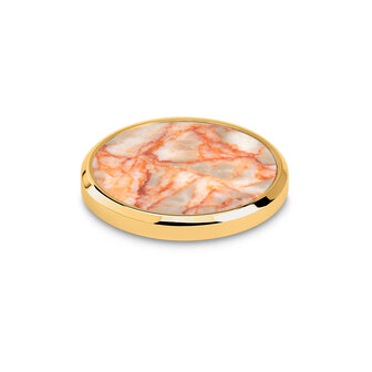 Melano Kosmic Flat Gem Stein Goldfarben Red picasso