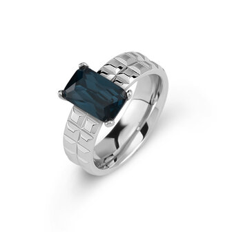 Melano Twisted Tana Ring Silver Plated