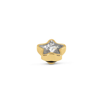 Melano Twisted Star Stone Goldfarbe Crystal