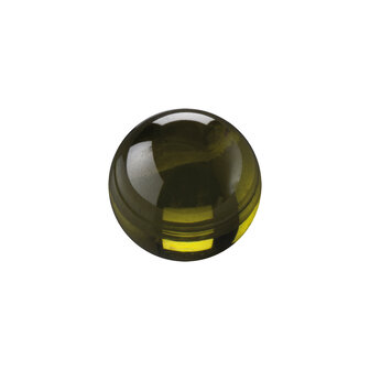 Melano Cateye CZ Ball 10mm Olive