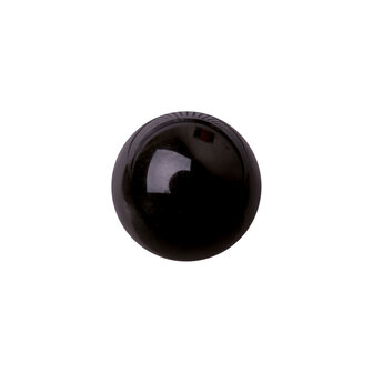 Melano Cateye Gem Ball 10mm Onyx