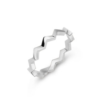 Melano Friends Ruby Ring Silverplated