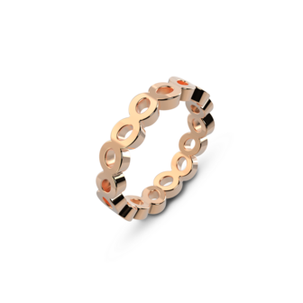 Melano Friends Elisa Ring Rose Goudkleurig