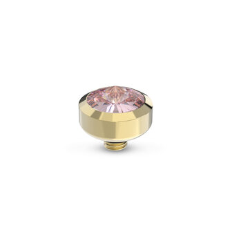 Melano Twisted Stone Gold plated Glossy Light rose