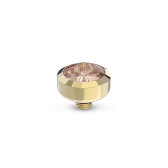 Melano Twisted Stone Gold plated Glossy Light Peach