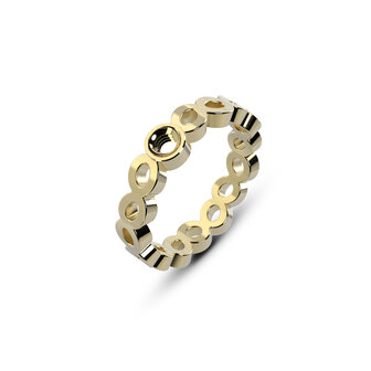 Melano Twisted Talia Ring Gold Plated
