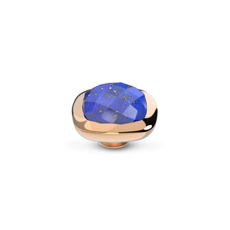 Melano Vivid steentje Rose Goudkleurig Lined Lapis Lazuli