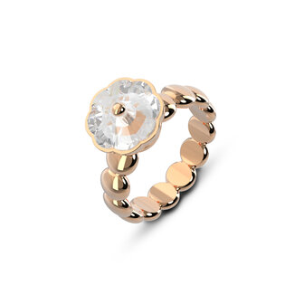 Melano Vivid Valeria Ring Rose Goldfarben