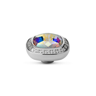 Melano Vivid stone Deluxe Silverplated Crystal AB