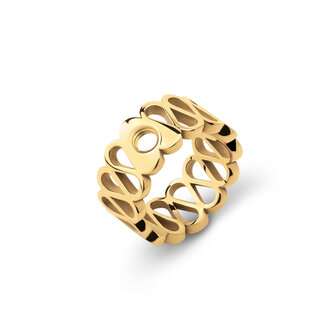 Melano Vivid Vanity Ring Gold Plated