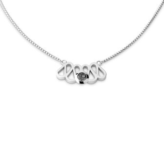 Melano Vivid Ketting Veira Zilverkleurig