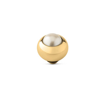 Melano Twisted Stone Dot Gold plated Cream