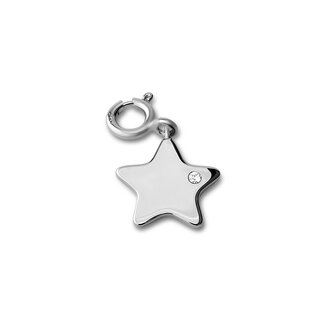 Melano Ornaments Star Cz Hanger Zilver