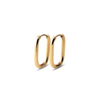 Melano Friends Lila earrings gold plated