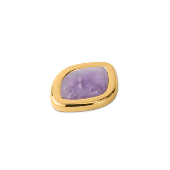 Melano Kosmic Gem Eye Steen Goudkleurig Amethyst