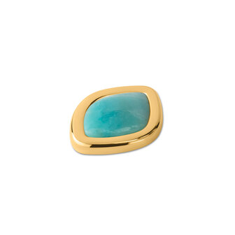Melano Kosmic Gem Eye Steen Goudkleurig Amazonite