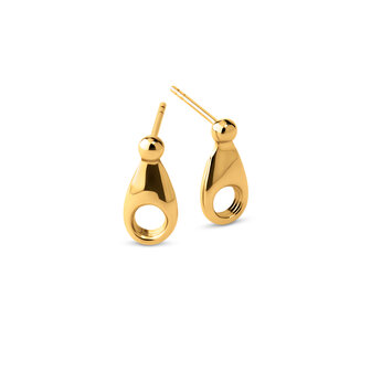 Melano Vivid Vanda earrings gold plated