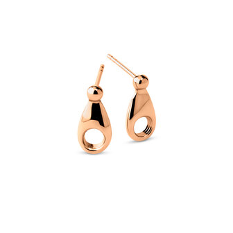 Melano Vivid Vanda earrings rose gold plated