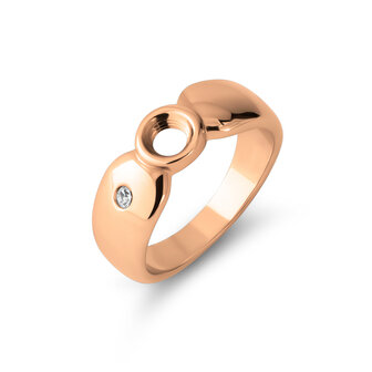 Melano Vivid Vesper Ring Rose Goldfarben