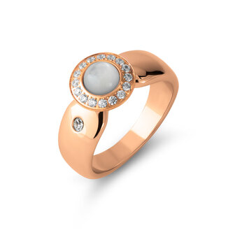 Melano Vivid Vesper Ring Rose Goldfarben