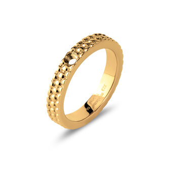 Melano Twisted Tola Ring Gold Plated