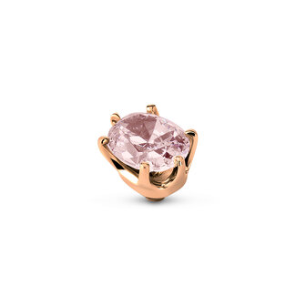 Melano Twisted Stone Rose Gold plated Celebration Morganite