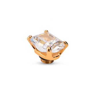 Melano Vivid Stein Angel Rose Goldfarbe Crystal