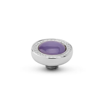 Melano Vivid Stein  Luxery Gem Silberfarbe Purple Jade