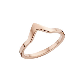 Melano Friends Ring Rose Goudkleurig Pointed