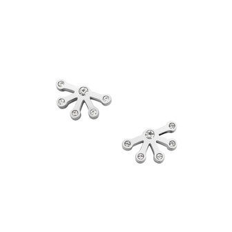 Melano Friends Earrings Stars Silver-coloured
