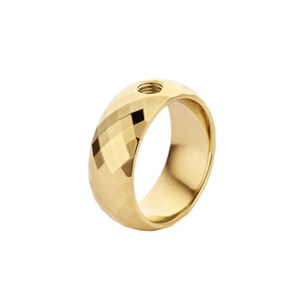 Melano Vivid Ring Vai Stainless Steel Gold-coloured Gold-coloured