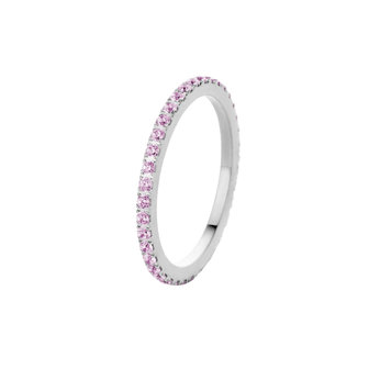 Melano Friends Ring Sade Silver-coloured Zirkonia Blossom
