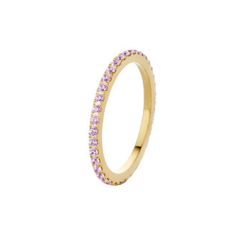 Melano Friends Ring Sade Gold-coloured Zirkonia Blossom