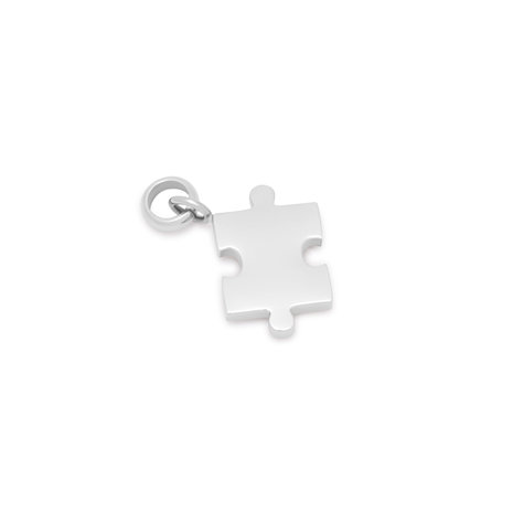 Melano Friends Puzzle Hanger Zilverkleurig 15mm