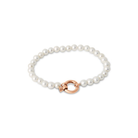Melano Twisted Tassi Bracelet Rose Gold Plated