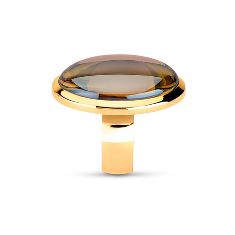 Melano Kosmic Kyra Ring Gold Plated Golden Shadow