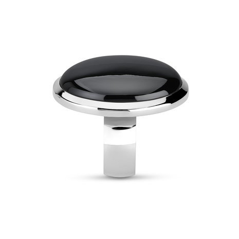 Melano Kosmic Kyra Ring Silberfarbener Satin Moroda