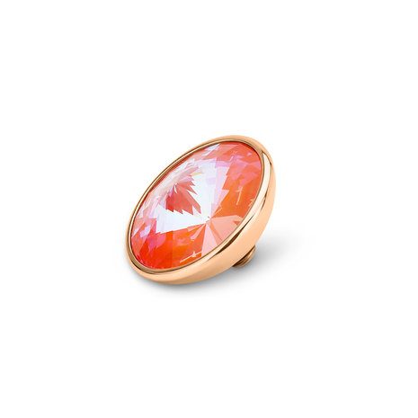 Melano Twisted Gradient Stone Rose Gold Orange Glow Delite