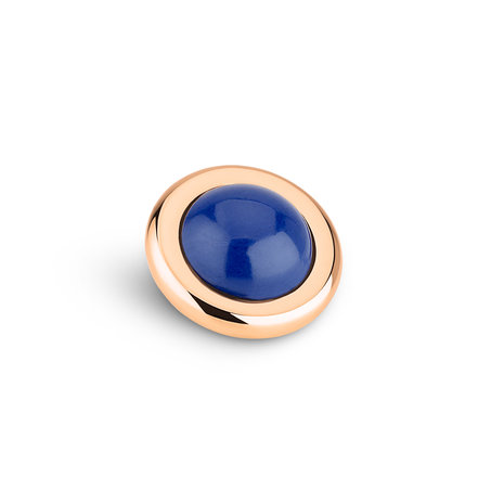 Melano Vivid Rounded Gem Steentje Rose Goudkleurig Lapis Lazuli