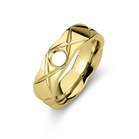 Melano Vivid Valle Ring Gold Plated